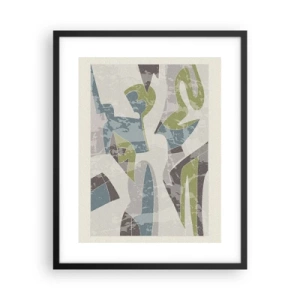 Plagát v čiernom ráme - Kompozícia za sklom - 40x50 cm