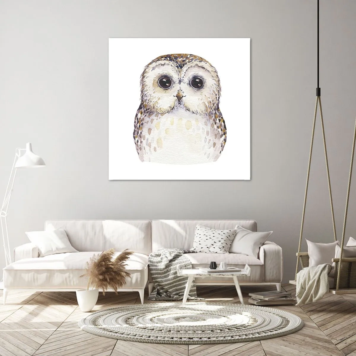 Obraz na plátne - Pozri sa mi do očí - 60x60 cm