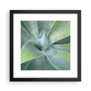 Plagát v čiernom ráme - Zrodenie zelene - 30x30 cm
