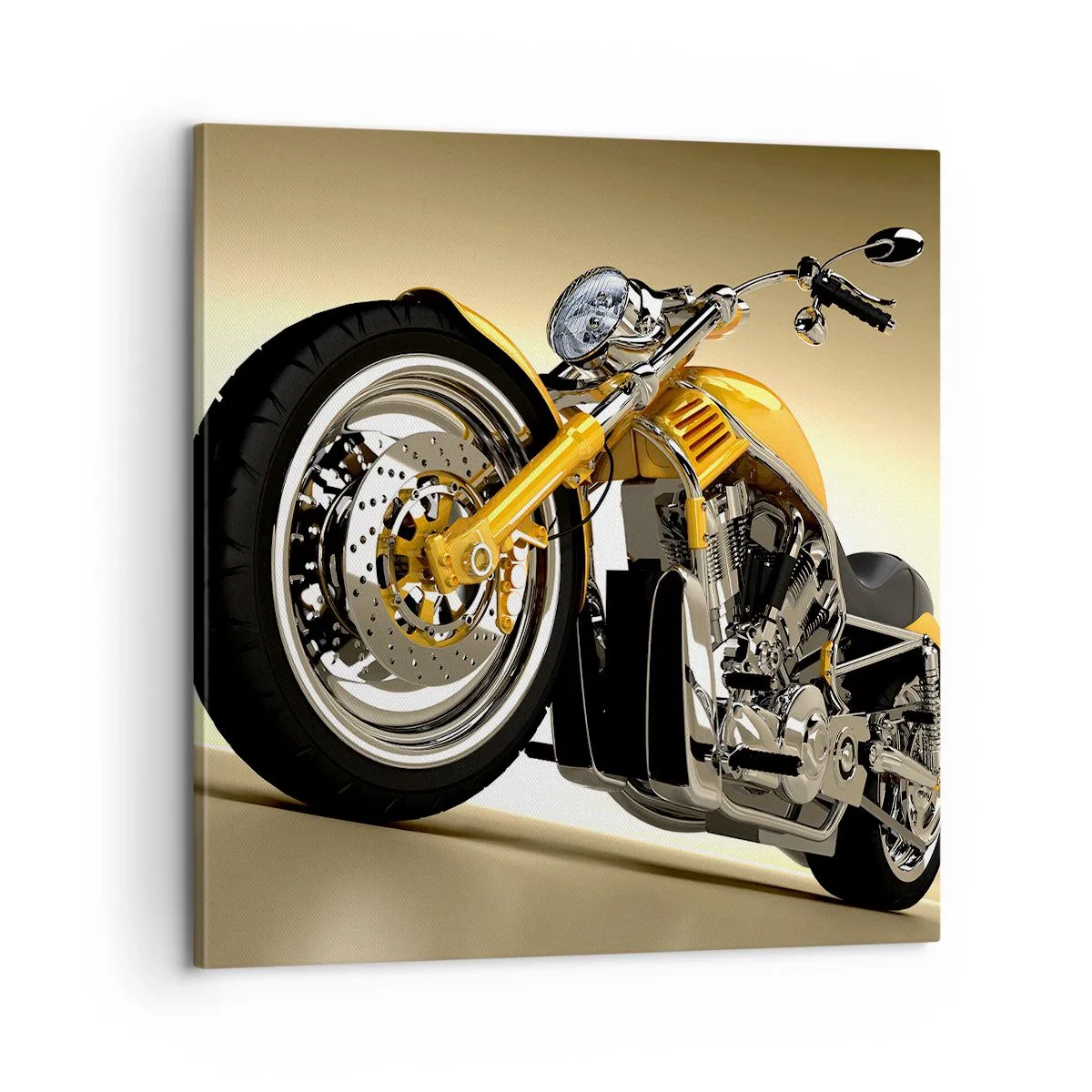 Obraz na plátne - Sen o sile a rýchlosti - 60x60 cm