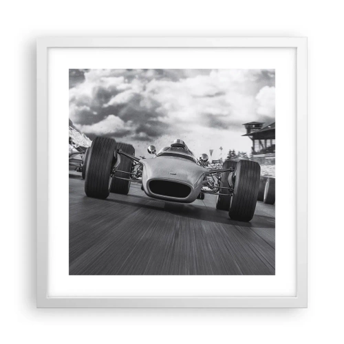 Plagát v bielom ráme - Toto je sila! - 40x40 cm