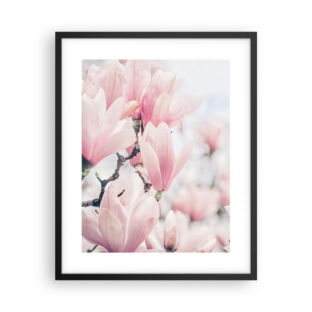 Plagát v čiernom ráme - Ideál jemnosti - 40x50 cm