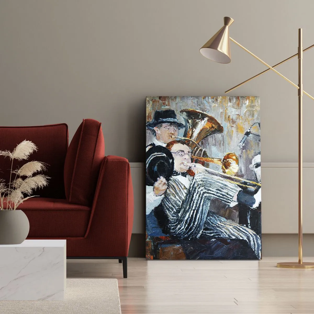 Obraz na plátne - Celý tento jazz - 50x70 cm