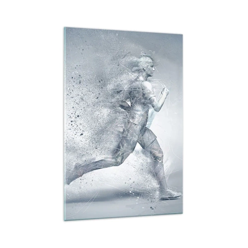 Obraz na skle - Energia kryštalicky čistá - 70x100 cm