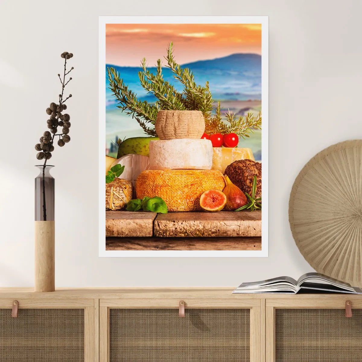 Plagát - Talianska radosť zo života - 50x70 cm