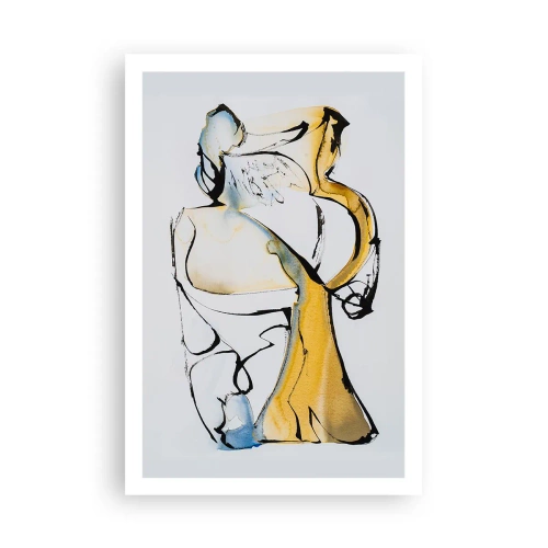 Plagát - Sklenená abstrakcia - 61x91 cm