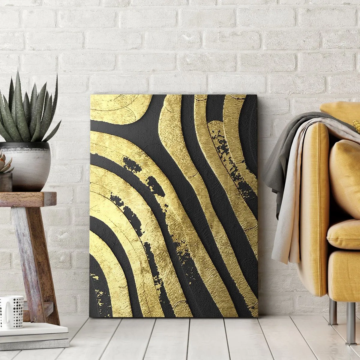 Obraz na plátne - Všetko plynie - 45x80 cm