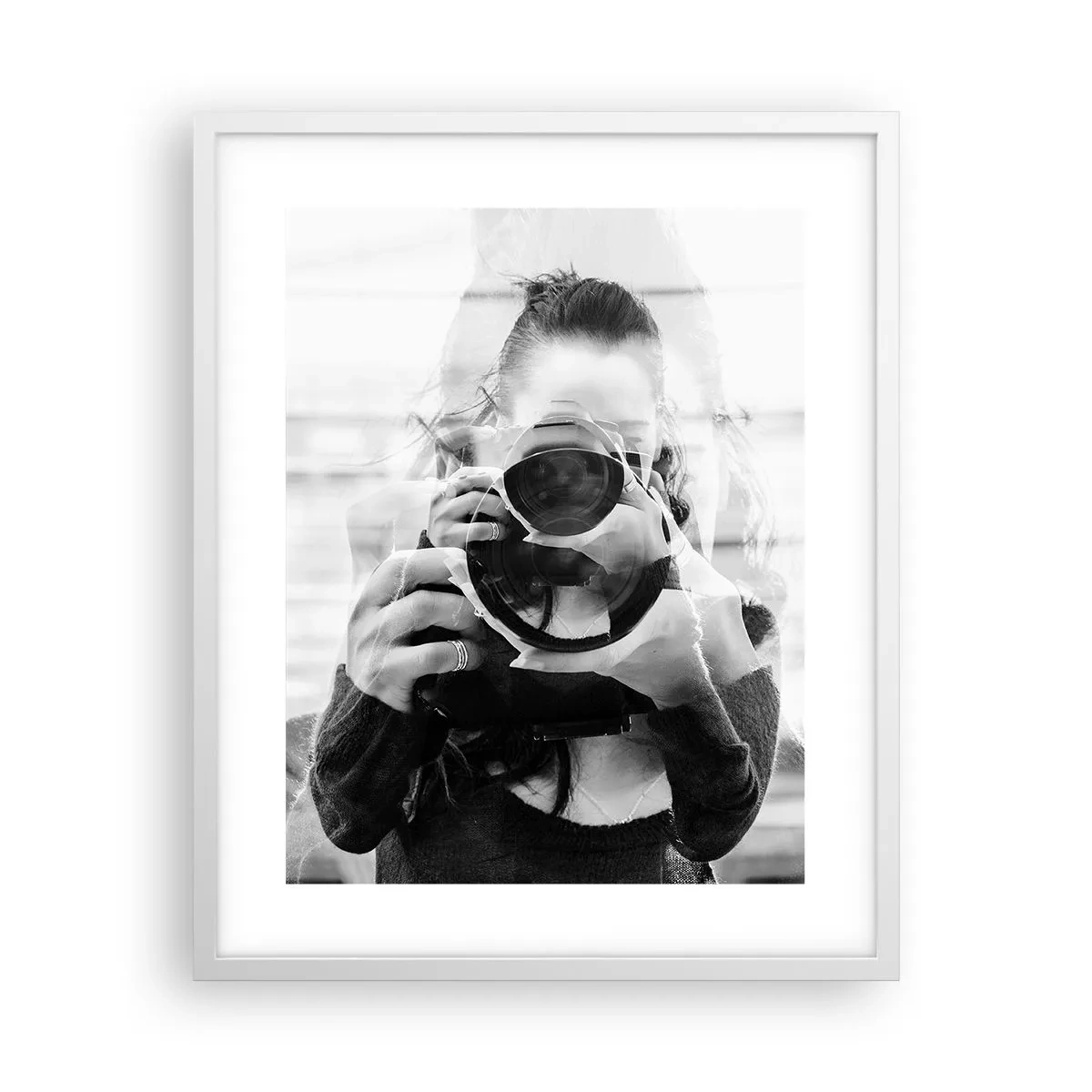 Plagát v bielom ráme - Tvorca a materiál - 40x50 cm