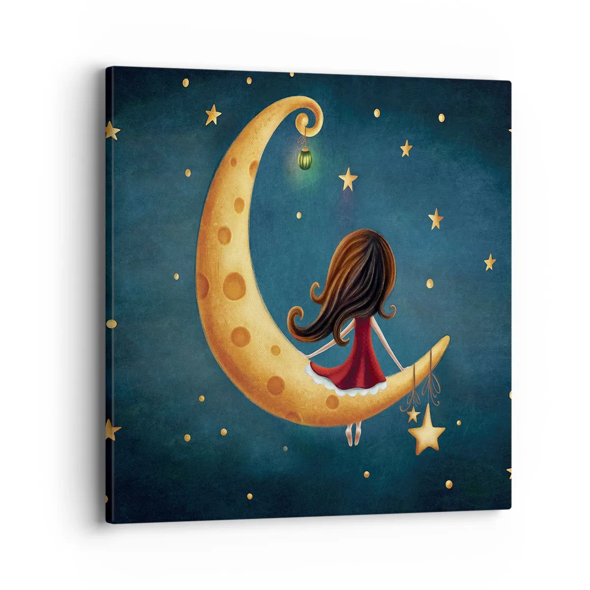 Obraz na plátne - Kedysi dávno… - 40x40 cm