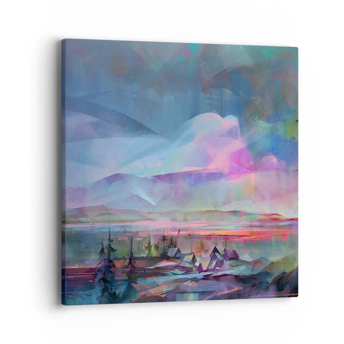 Obraz na plátne - Pod priateľským nebom - 40x40 cm