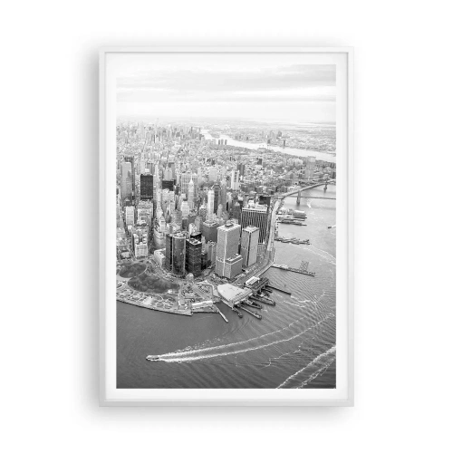 Plagát v bielom ráme - Ako nemilovať? - 70x100 cm