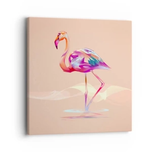 Obraz na plátne - Vták dobrých emócií - 40x40 cm