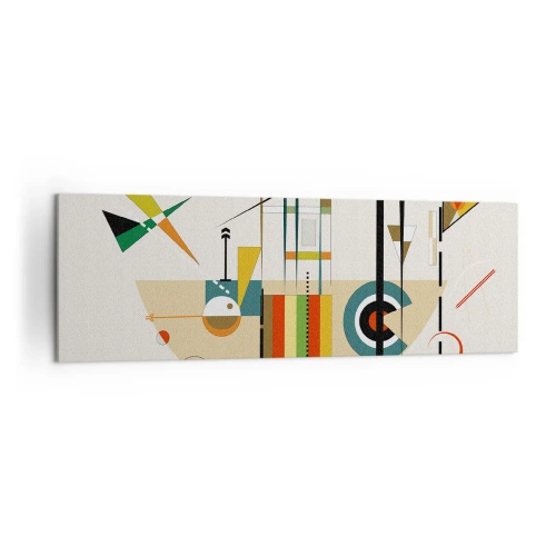 Obraz na plátne - A svet sa smeje - 160x50 cm