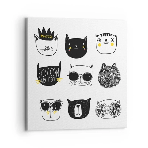 Obraz na plátne - Každý iný - 70x70 cm