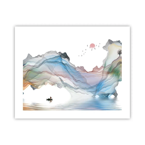 Plagát - Ku krištáľovým horám - 50x40 cm