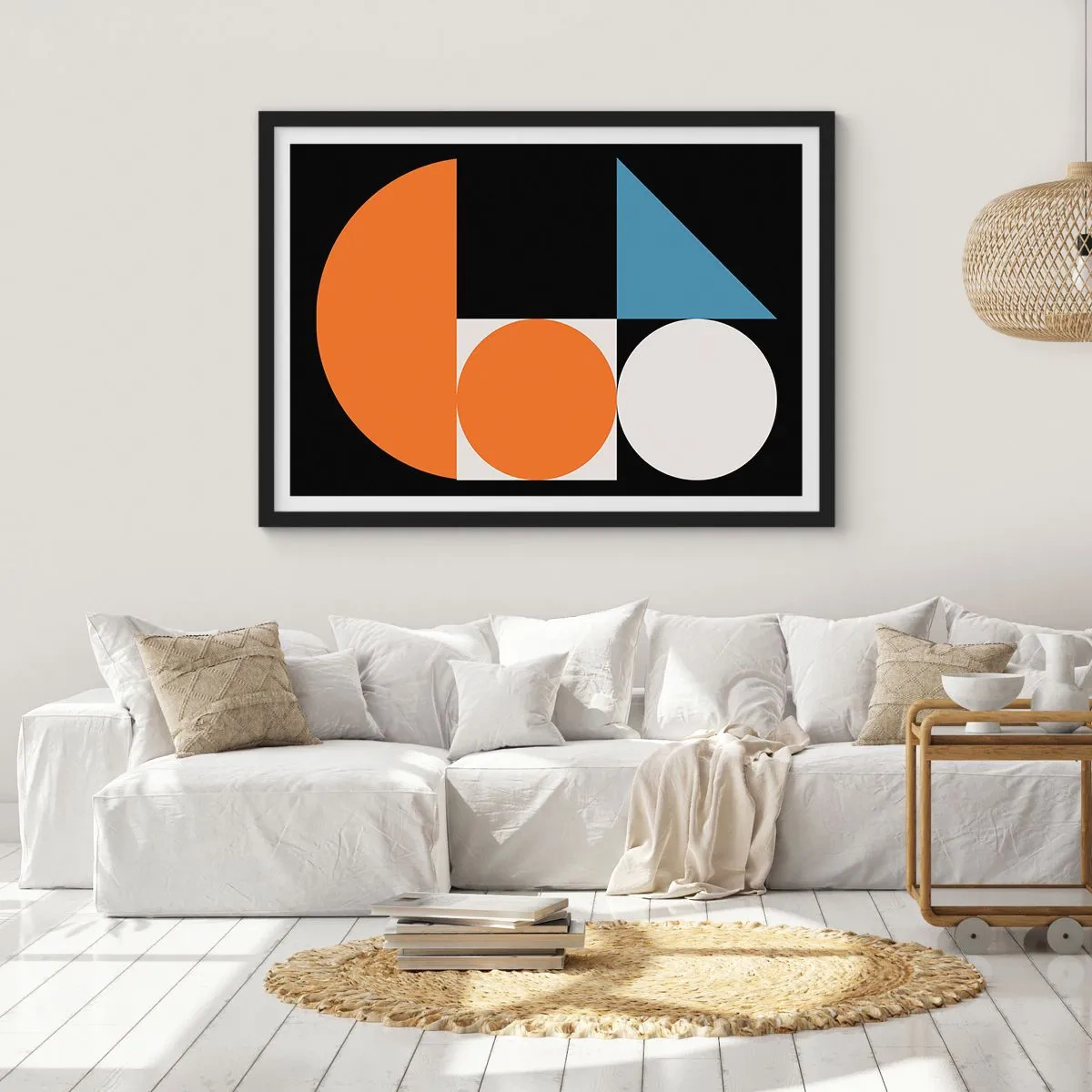Plagát v čiernom ráme - Figurínový systém - 100x70 cm