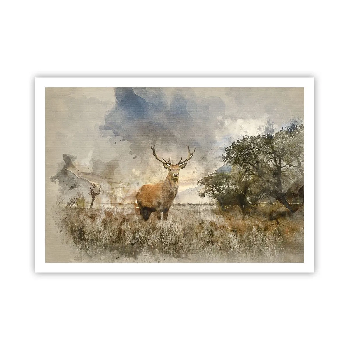 Plagát - Dôstojnosť - sila - majestátnosť - 100x70 cm