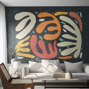 Fototapeta Premium Canvas - Kompozícia – hneď ťa chytím - Boho, Minimalizmus, Vo veku - 350x256 cm