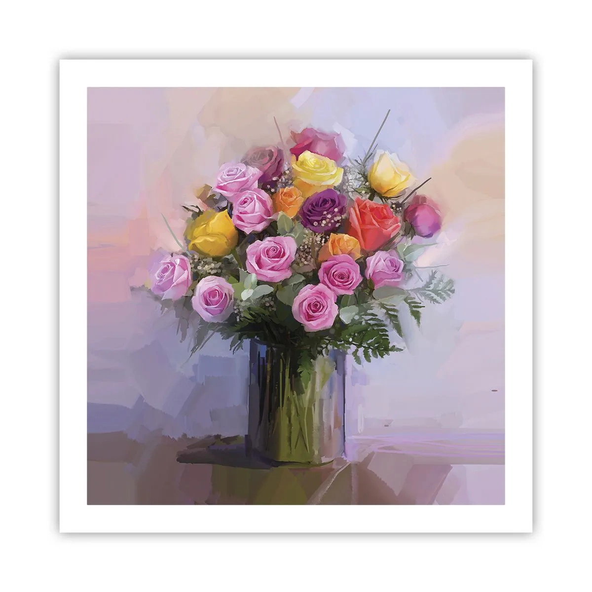 Plagát - Zachytená krása - 60x60 cm