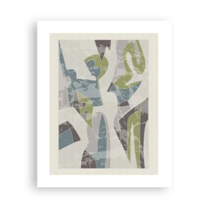 Plagát - Kompozícia za sklom - 40x50 cm