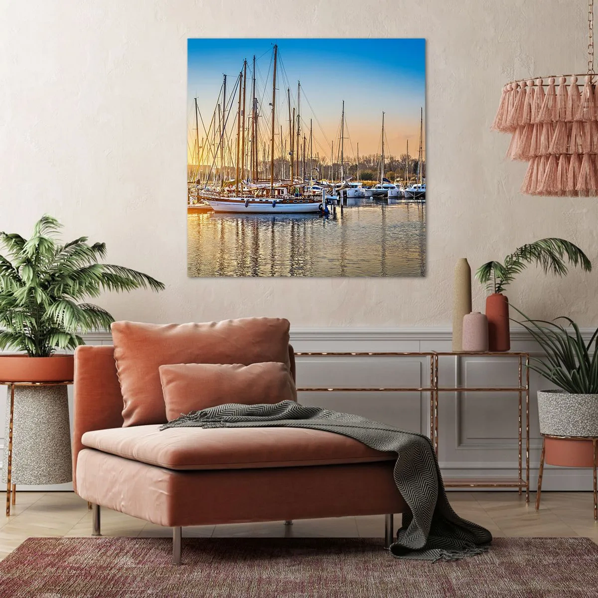 Obraz na plátne - Vietor tiež musí spať - 70x70 cm
