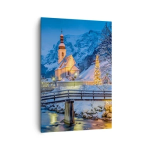 Obraz na plátne - Duch Vianoc - 70x100 cm