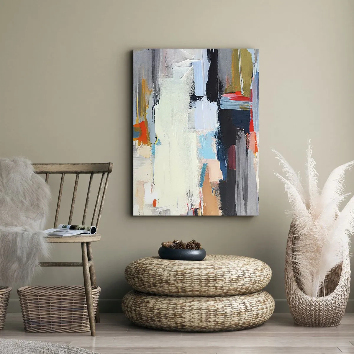 Obraz na plátne - Nejaký spôsob? - 80x120 cm