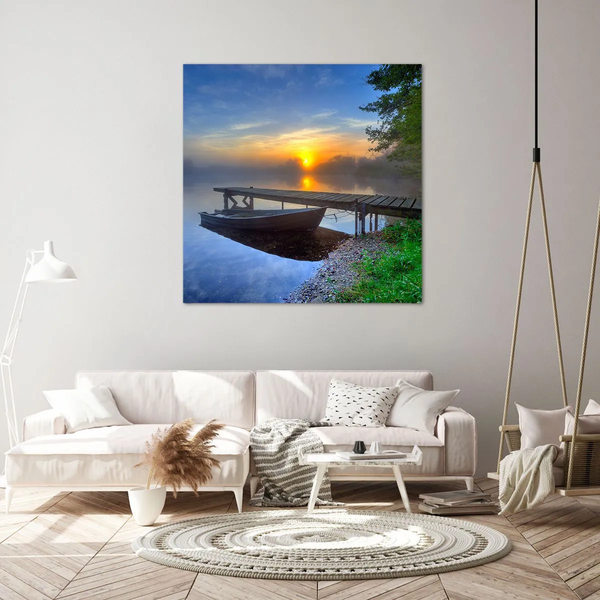 Obraz na plátne - Ako sa obyčajné mení na kúzelné - 70x70 cm