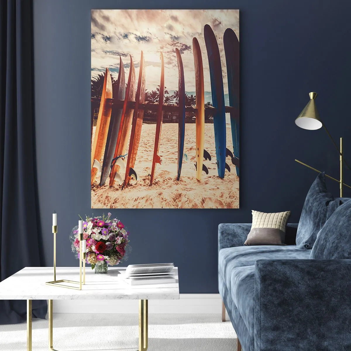 Obraz na skle - Dobrú noc, tak zajtra. - 70x100 cm