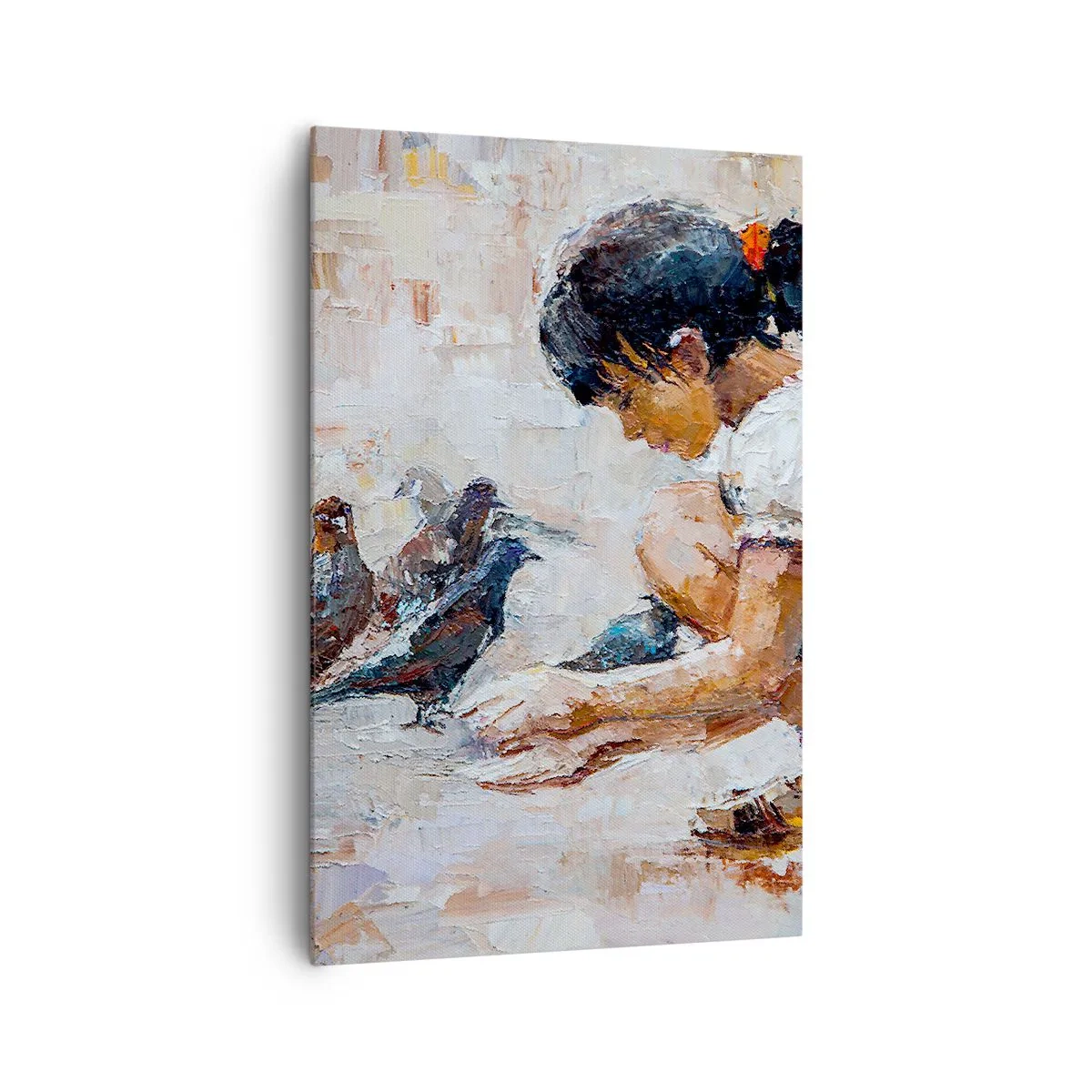Obraz na plátne - Maličkí a najmilší - 80x120 cm
