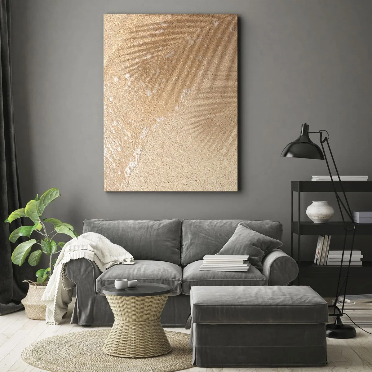Obraz na plátne - Tieň horúceho leta - 50x70 cm