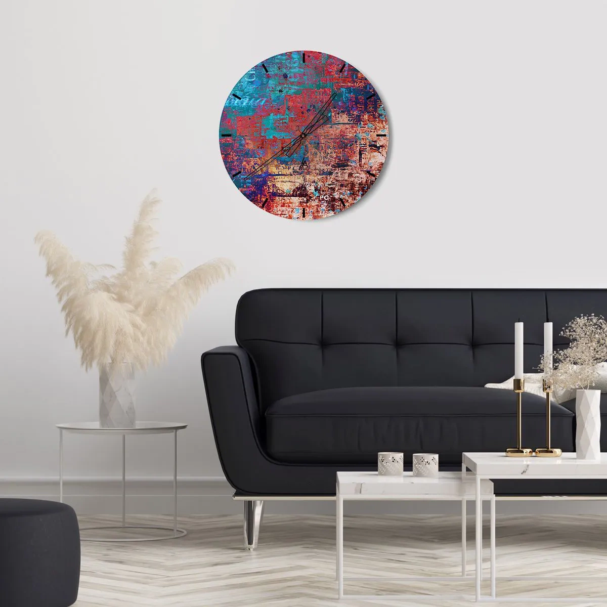 Nástenné hodiny - Pamäť a zabudnutie - 30x30 cm