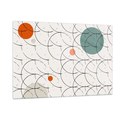 Obraz na skle - V duchu pop-artu - 120x80 cm