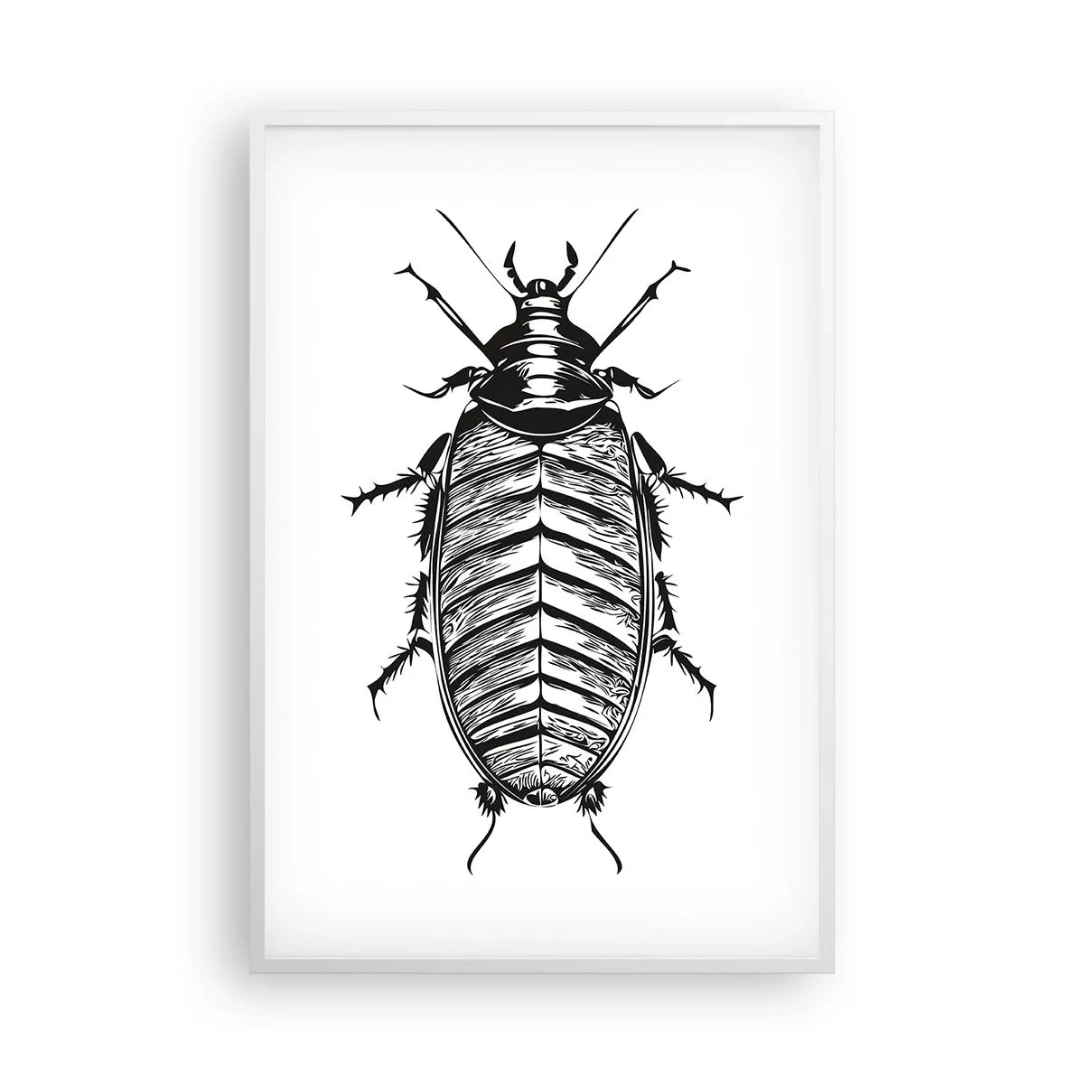 Plagát v bielom ráme - Vzorový exemplár! - 61x91 cm