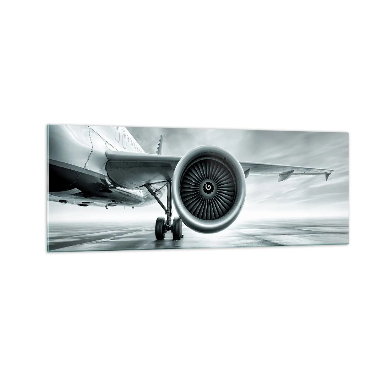 Obraz na skle - Toto je sila! - 140x50 cm