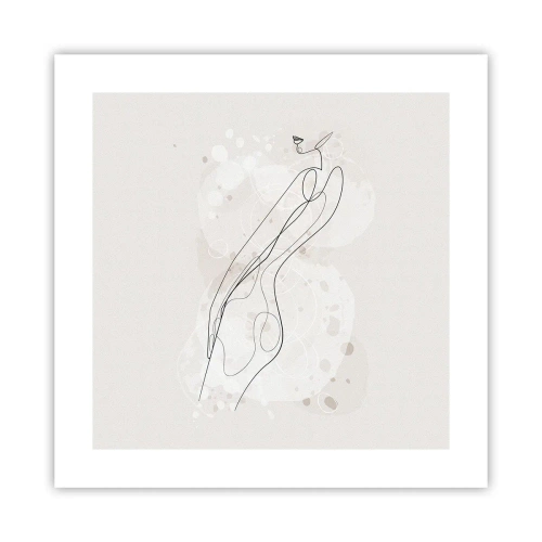 Plagát - Zablúdiť pohľadom - 40x40 cm