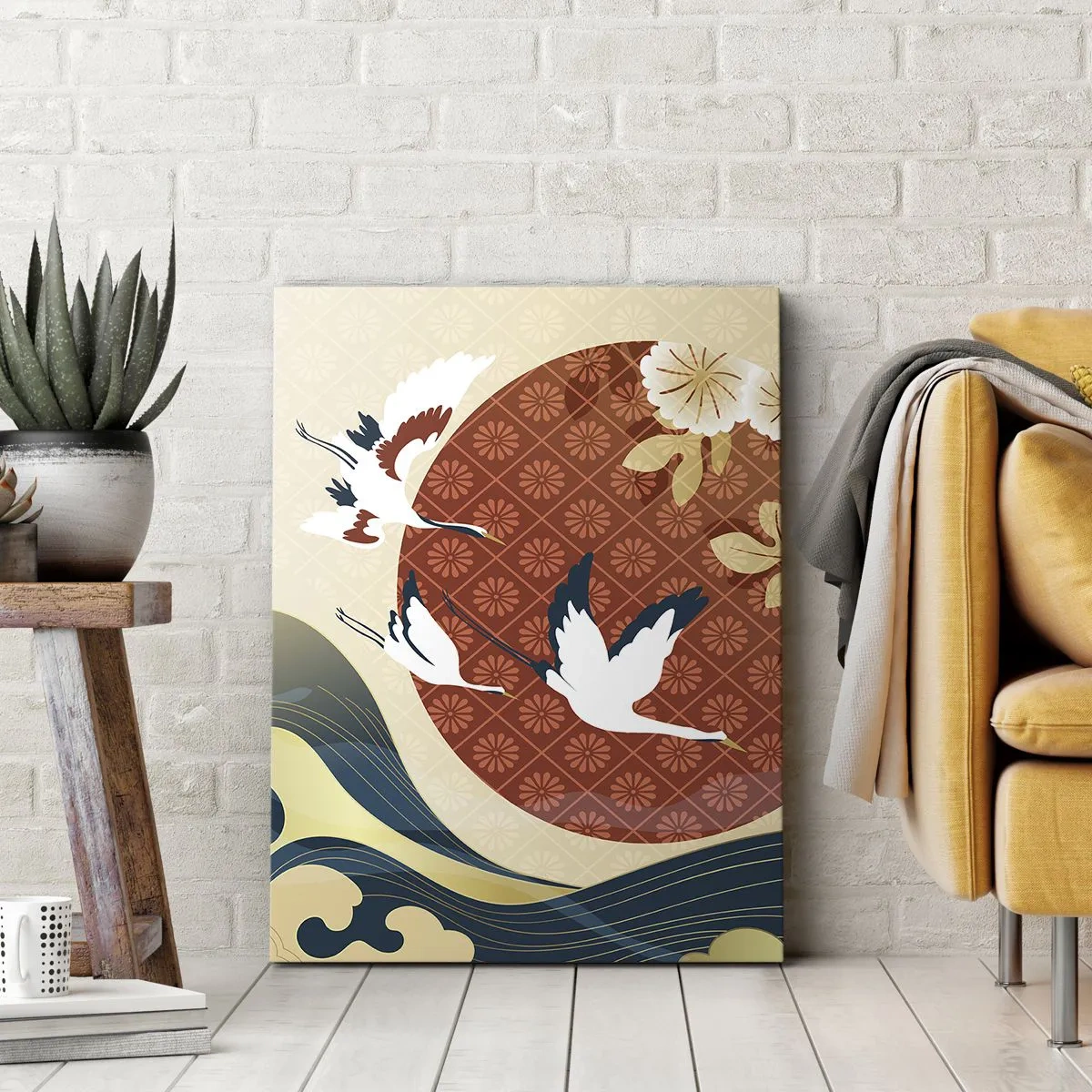 Obraz na plátne - Japonská rozprávka - 45x80 cm