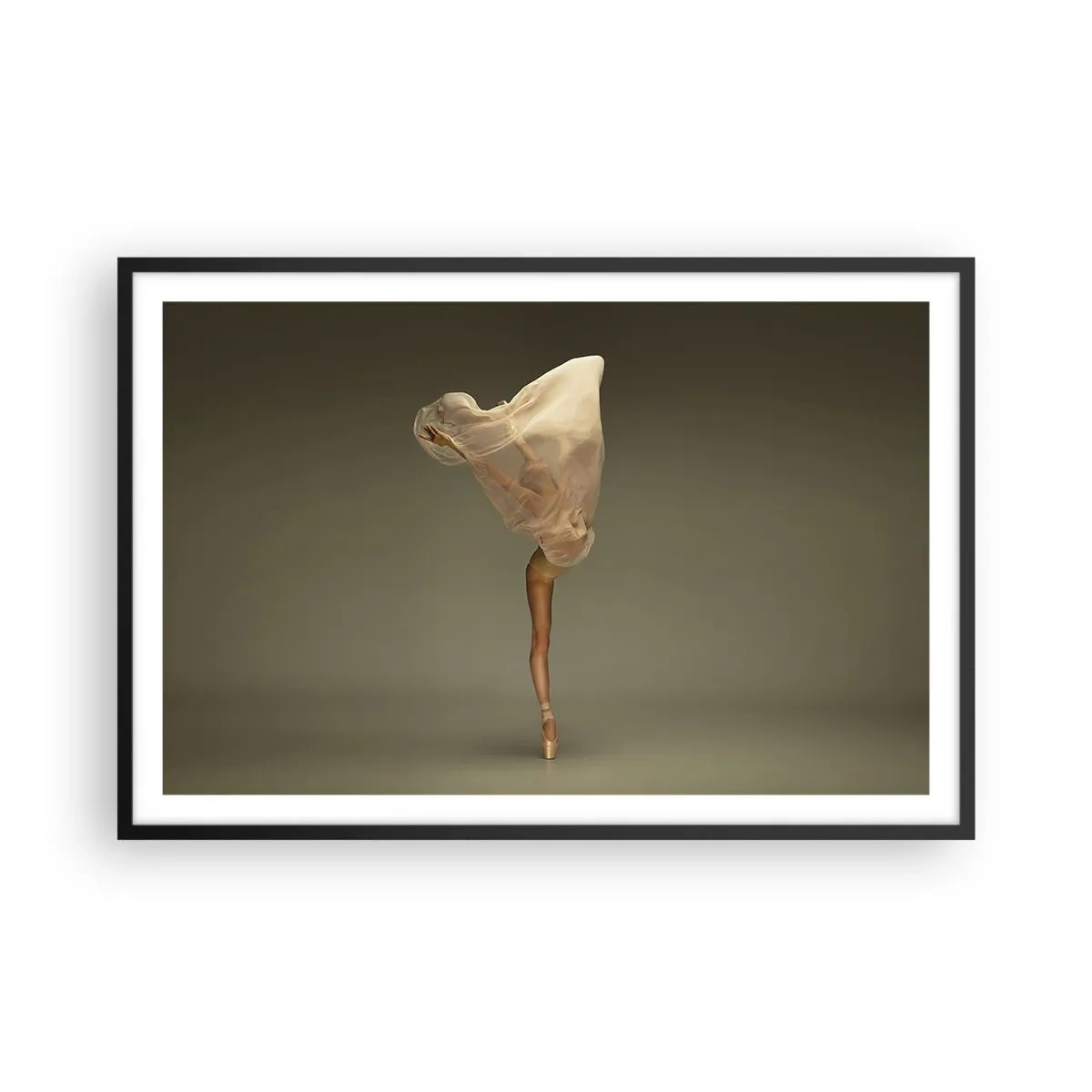 Plagát v čiernom ráme - Hneď poletí - 91x61 cm