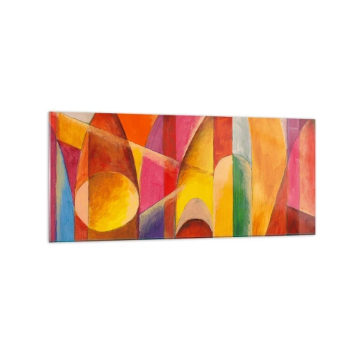 Obraz na skle - Katedrála slnka - 120x50 cm