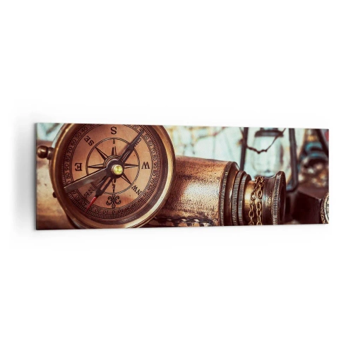 Obraz na plátne - Pirátske dobrodružstvo v Karibiku čaká - 160x50 cm