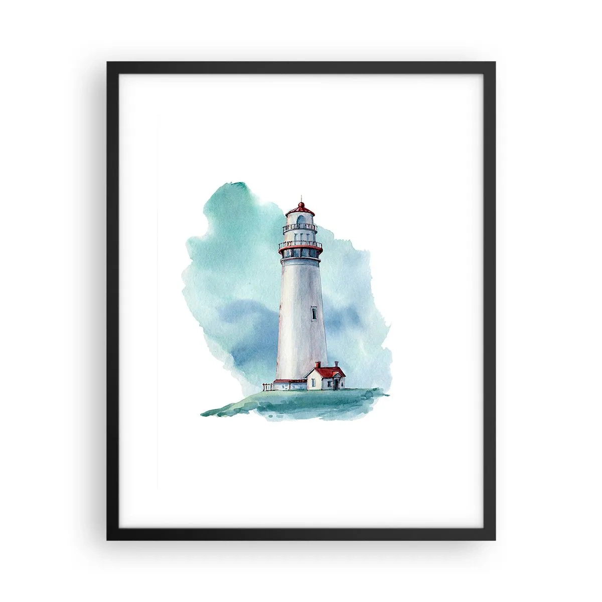 Plagát v čiernom ráme - Nežná sestra blankytu - 40x50 cm