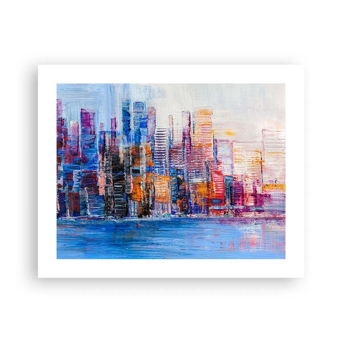 Plagát - Radostná metropola - 50x40 cm
