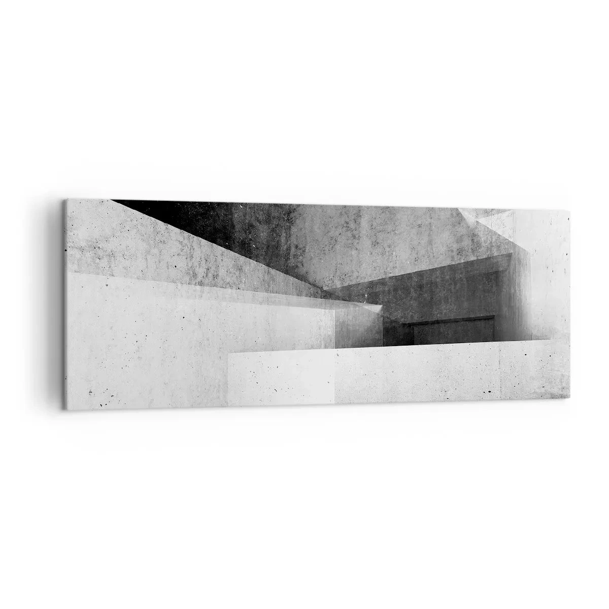 Obraz na plátne - Štruktúra priestoru - 140x50 cm