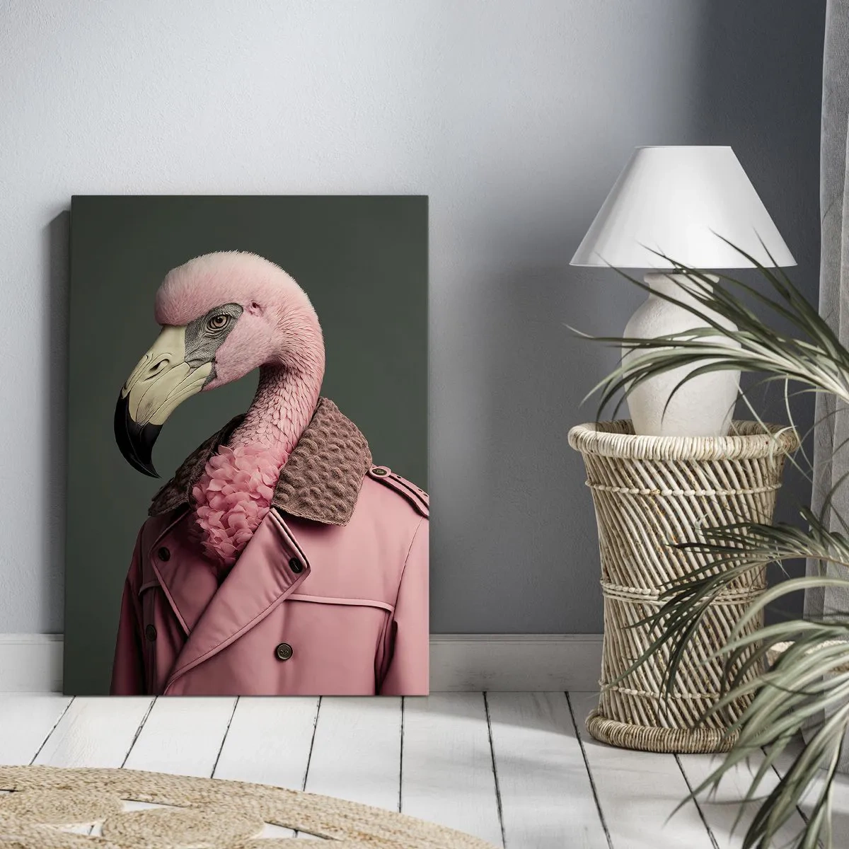 Obraz na plátne - Skutočný elegán - 55x100 cm