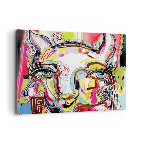 Obraz na plátne - Bohatstvo mačacej krásy - 120x80 cm