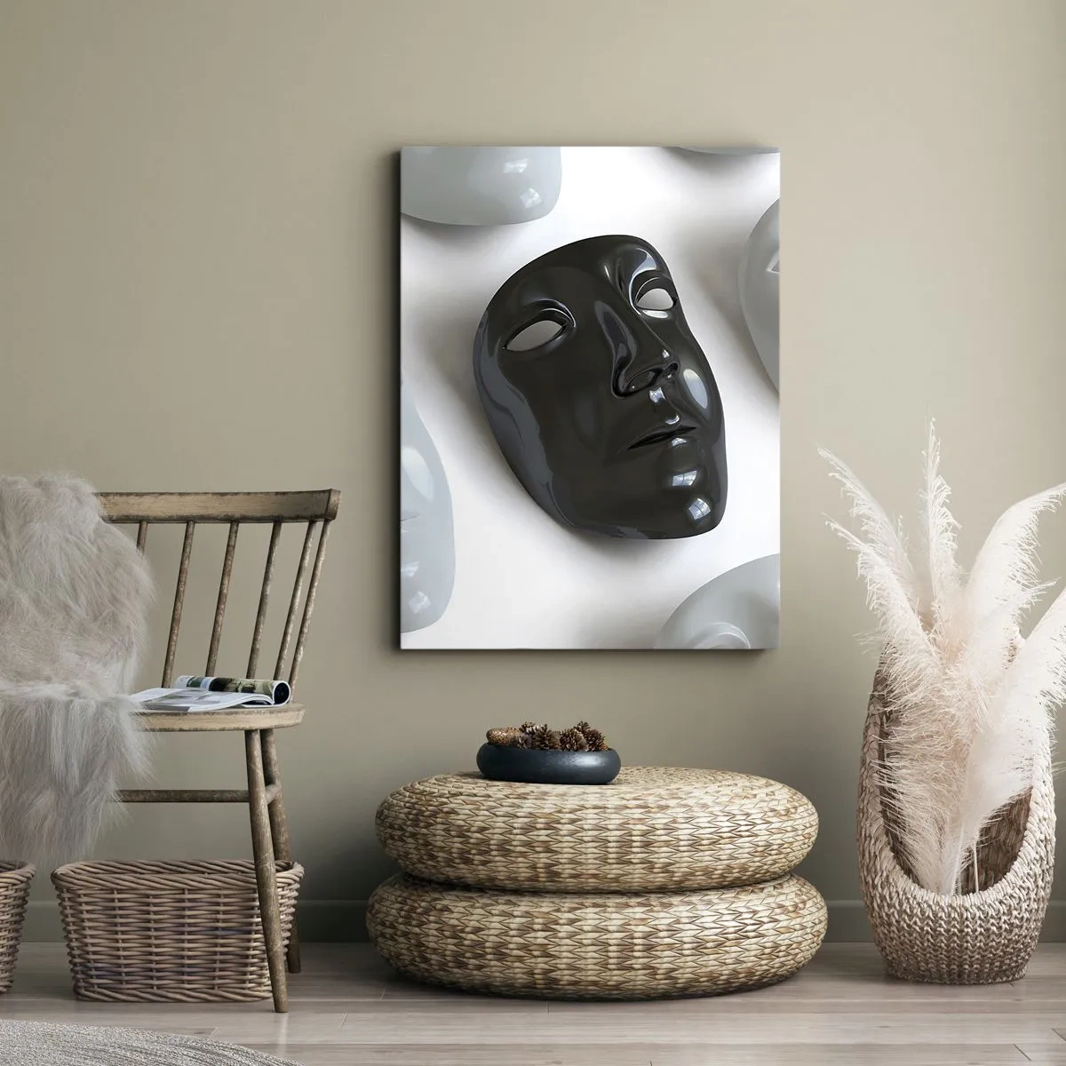 Obraz na plátne - Ako sa odlíšiť? - 80x120 cm