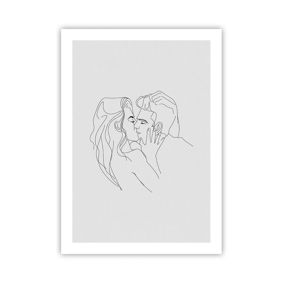 Plagát - Jedným ťahom - 50x70 cm