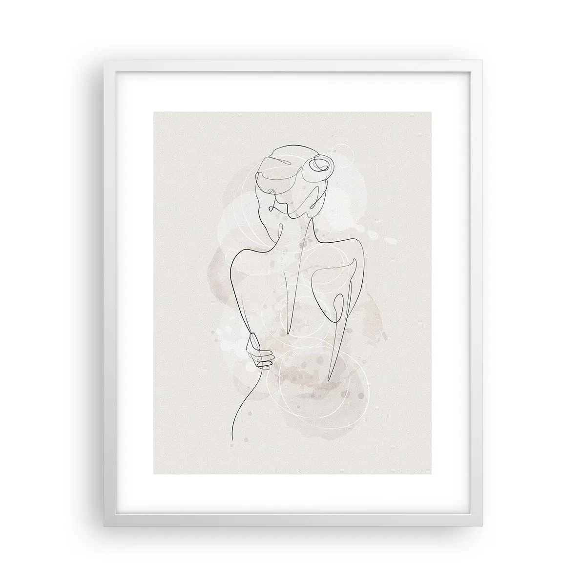 Plagát v bielom ráme - Ako citlivý nástroj - 40x50 cm