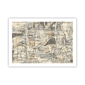 Plagát - Čaká na rozlúštenie - 70x50 cm