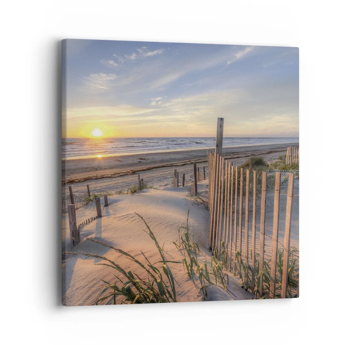 Obraz na plátne - Odlesk a tieň vetra - 40x40 cm